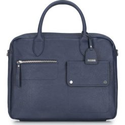 Torba na laptopa 87-3P-700-7. Niebieskie torby na laptopa Wittchen, w paski, eleganckie. Za 239,00 zł.