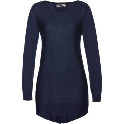 Swetry klasyczne damskie: Sweter bonprix ciemnoniebieski
