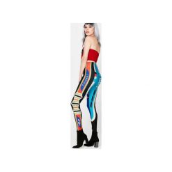 LEGGINSY FUTURE. Szare legginsy damskie Colorat, m, z nadrukiem. Za 169,00 zł.