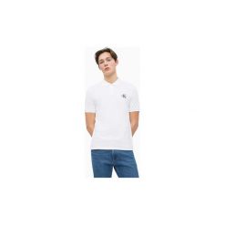 Koszulki polo z krótkim rękawem Calvin Klein Jeans J30J312323 NEW MONOGRAM LOGO. Szare koszulki męskie Calvin Klein Jeans, s, bez wzorów, z jeansu, z krótkim rękawem. Za 214,74 zł.