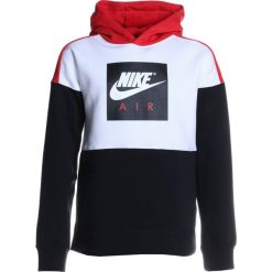 Nike Performance AIR HOODIE Bluza z kapturem white/black/university red/white. Białe bluzy męskie Nike Performance, z bawełny, z kapturem. Za 219,00 zł.