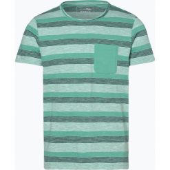 Tom Tailor Denim - T-shirt męski, zielony. Zielone t-shirty męskie TOM TAILOR DENIM, m, w paski, z denimu, eleganckie, bez kołnierzyka. Za 69,95 zł.