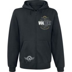 Volbeat Victorious Bluza z kapturem rozpinana czarny. Czarne bluzy męskie marki Volbeat, l, bez wzorów, z kapturem, bez rękawów, z kapturem. Za 199,90 zł.