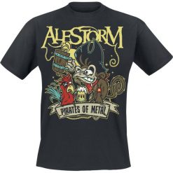 T-shirty męskie z nadrukiem: Alestorm Pirates Of Metal T-Shirt czarny