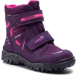 Śniegowce SUPERFIT - GORE-TEX 0-809080-9000 S Lila/Rosa. Fioletowe śniegowce dziewczęce Superfit, bez zapięcia. Za 309,00 zł.