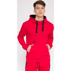 Bluzy męskie: Bluza męska BLM212 – czerwony
