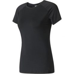 Adidas Speed Tee Black S. Czarne bluzki sportowe damskie marki Adidas, s, ze skóry. W wyprzedaży za 99,00 zł.