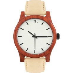 Zegarki męskie: Drewniany zegarek męski classic 43 mm n005