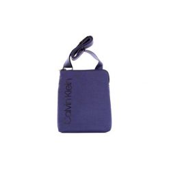 Teczki Calvin Klein Jeans K50K503780. Niebieskie aktówki męskie marki Calvin Klein Jeans, bez wzorów, z jeansu. Za 171,83 zł.