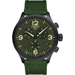 PROMOCJA ZEGAREK TISSOT Chrono XL T116.617.37.097.00. Niebieskie, analogowe zegarki męskie TISSOT, szklane. W wyprzedaży za 1320,00 zł.