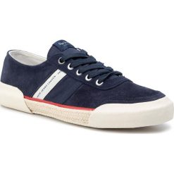 Espadryle PEPE JEANS - Cruise Sport Man PMS10251 Navy 595. Niebieskie espadryle męskie z jeansu. W wyprzedaży za 199,00 zł.