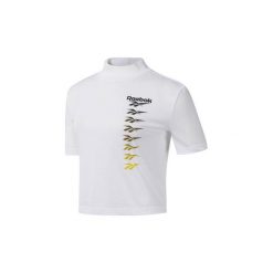 T-shirty z krótkim rękawem Reebok Classic Koszulka Classics Vector Crop Top. Białe koszulki damskie Reebok Classic, s, bez wzorów, bez kołnierzyka, z krótkim rękawem. Za 119,00 zł.