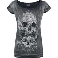 Black Premium by EMP Enough Koszulka damska czarny/srebrny. Czarne bluzki nietoperze marki Black Premium by EMP, xl, z nadrukiem, vintage, z dekoltem w łódkę. Za 99,90 zł.
