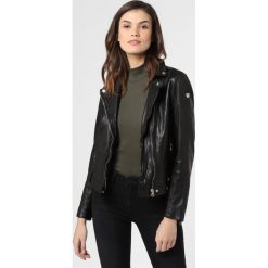 Gipsy - Damska kurtka skórzana – Favour, czarny. Czarne kurtki damskie Gipsy, m, bez wzorów, ze skóry, eleganckie, bez kaptura. Za 749,95 zł.