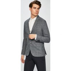 S.Oliver Black Label - Marynarka. Szare garnitury męskie s.Oliver BLACK LABEL, s, bez wzorów, z bawełny. W wyprzedaży za 399,90 zł.