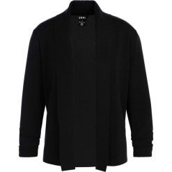 Kardigan DKNY P9AX8ACO. Czarne swetry damskie DKNY, l, bez wzorów, z wiskozy, bez rękawów, bez kaptura. W wyprzedaży za 259,00 zł.