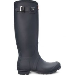 Hunter granatowe Women's Original Tall Navy. Niebieskie kalosze damskie Hunter, bez wzorów. W wyprzedaży za 479,00 zł.