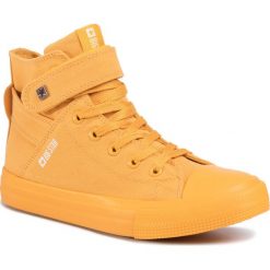 Trampki BIG STAR - FF274581 Yellow. Żółte półbuty damskie BIG STAR, na co dzień, bez wzorów, z gumy, retro, bez obcasa, bez zapięcia. Za 139,00 zł.