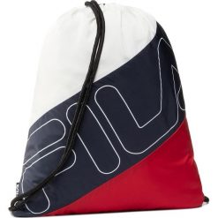 Plecak FILA - Gym Sack Double Mesh 685127 Black Iris/True Red/Bright White G06. Niebieskie plecaki męskie Fila, bez wzorów, z materiału, sportowe. Za 99,00 zł.