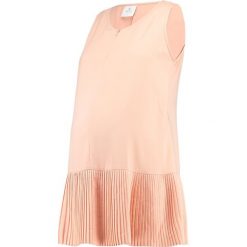 Bluzki asymetryczne: Spring Maternity DENISE PLEATED Bluzka peach