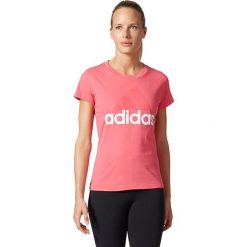 Adidas Koszulka damska ESS LI SLI Tee różowa r. XS (BP5419). Białe topy sportowe damskie marki Adidas, m. Za 63,24 zł.