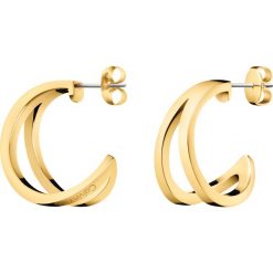 Calvin Klein Kolczyki Złoty. Żółte kolczyki damskie Calvin Klein, złote. Za 412,95 zł.