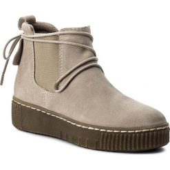 Botki TAMARIS - 1-25434-29 Antelope 375. Szare botki damskie zamszowe marki Tamaris. W wyprzedaży za 229,00 zł.