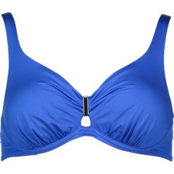 Biustonosz bikini "Gran Canaria" w kolorze niebieskim. Niebieskie stroje kąpielowe dwuczęściowe damskie marki Lisca, z materiału. W wyprzedaży za 108,95 zł.