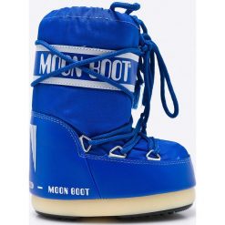 Moon Boot - Śniegowce dziecięce The Original. Niebieskie śniegowce dziewczęce Moon Boot, bez zapięcia. Za 379,90 zł.