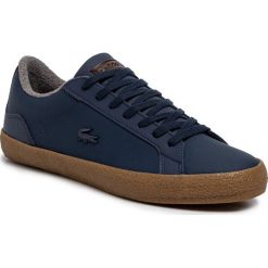 Tenisówki LACOSTE - Lerond 319 3 Cma 7-38CMA0050GU1 Nvy/Gum. Niebieskie półbuty męskie Lacoste, bez wzorów, z gumy, eleganckie, bez zapięcia. Za 399,99 zł.