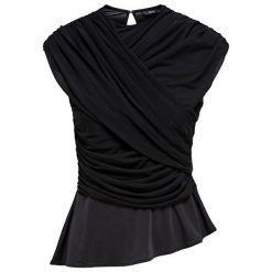 ONLY Koszulka damska True S / L Drappy Top Jrs Black (rozmiar XS). Czarne koszulki damskie ONLY, s, bez wzorów, bez kołnierzyka. W wyprzedaży za 74,00 zł.
