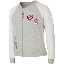 Bluzy chłopięce: Bluza dla dużych dziewcząt JBLD207 – biały