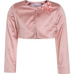 Kurtki dziewczęce: Gebriel Juno by Junona WITH FLOWERS APPLIQUE Żakiet pink