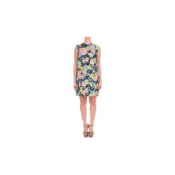Sukienki krótkie Msgm 2441MDA30184150. Szare sukienki damskie MSGM, bez wzorów, bez kołnierzyka, z krótkim rękawem, krótkie, mini. Za 1449,17 zł.