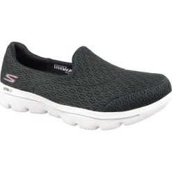 Skechers Go Walk 15738-BKW 36 Czarne. Czarne buty sportowe damskie Skechers, sportowe. W wyprzedaży za 219,99 zł.