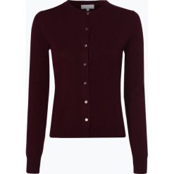 Marie Lund - Kardigan damski z czystego kaszmiru, czerwony. Czerwone swetry damskie marki Marie Lund, m, bez wzorów, z kaszmiru, bez rękawów, bez kaptura. Za 299,95 zł.
