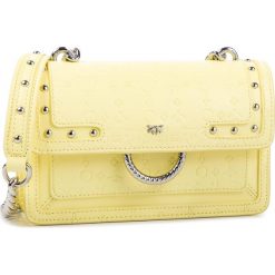 Torebka PINKO - Mini Love Monogram Tracolla PE 19 PLTT 1P21AN Y5EY Yellow H01. Żółte torebki klasyczne damskie Pinko, bez wzorów, ze skóry, klasyczne, bez dodatków. Za 1359,00 zł.