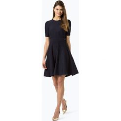 BOSS Casual - Sukienka damska z domieszką jedwabiu – Wildah, niebieski. Niebieskie sukienki damskie marki BOSS Casual, na co dzień, m, bez wzorów, z dzianiny, casualowe, bez kołnierzyka, bez rękawów, proste. Za 999,95 zł.