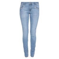 S.Oliver Jeansy Damskie 34/30 Niebieskie. Niebieskie jeansy damskie S.Oliver, s, z jeansu. W wyprzedaży za 232,00 zł.