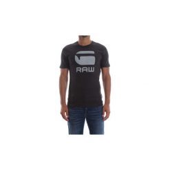 T-shirty z krótkim rękawem G-Star Raw D08503 1141 DRILLON. Czarne t-shirty męskie G-Star RAW, s, bez wzorów, retro, bez kołnierzyka, krótkie. Za 107,63 zł.