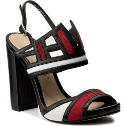 Rzymianki damskie: Sandały BRUNO PREMI – Vit Cam Vit K2302N Nero/Rosso/Bianco