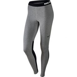 Spodnie dresowe damskie: Nike Spodnie damskie W NP WM Tight szaro-czarne r. S (803102 063)