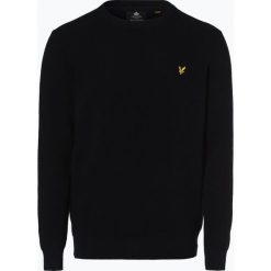 Lyle & Scott - Sweter męski, niebieski. Niebieskie swetry męskie marki Lyle & Scott, xl, bez wzorów, z bawełny, bez kołnierzyka, bez kaptura. Za 379,95 zł.