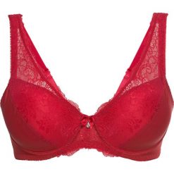 Biustonosz usztywniany bonprix czerwony. Czerwone biustonosze bonprix, bez wzorów. Za 54,99 zł.