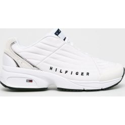 Tommy Jeans - Buty. Niebieskie buty sportowe damskie Tommy Jeans, bez wzorów, z jeansu, sportowe. Za 499,90 zł.