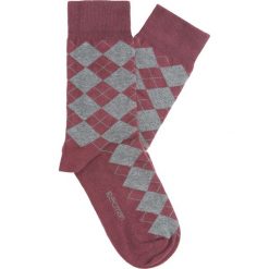 Skarpetki męskie: skarpety orne bordo
