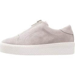 Trampki damskie slip on: SPM ZIPTOLO Tenisówki i Trampki light grey
