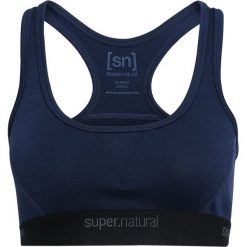 Biustonosze sportowe: super.natural SEMPLICE BRA Biustonosz sportowy blue