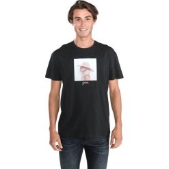 Jack & Jones Lady Koszulka Czarny. Czarne podkoszulki męskie Jack & Jones, m, z nadrukiem, z bawełny, z krótkim rękawem. Za 88,95 zł.