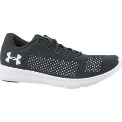 Under Armour W Rapid 1297452-001. Czarne buty sportowe damskie Under Armour, bez wzorów, z tkaniny, do biegania. W wyprzedaży za 199,99 zł.